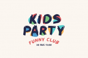 Kids Party Font Download