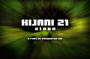 Kijani 21 Clean Font Download