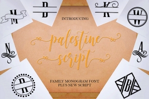 Palestine Script and Monogram Font Download