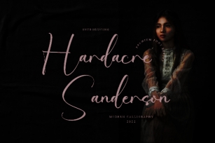 Hardacre Sanderson Font Download