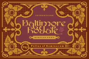 Baltimore Royale Font Download