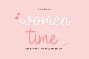 Women Time Font Download