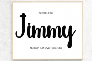 Jimmy Font Download
