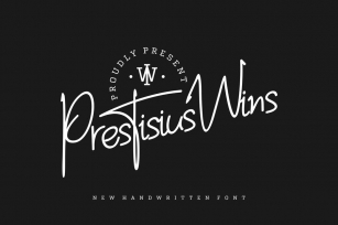Prestisius Wins Font Font Download