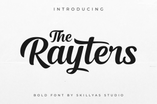 The Rayters Font Download