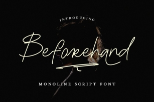 Beforehand Font Download