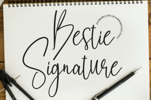 Bestie Signature Font Download