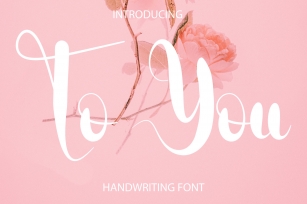 To You Font Download