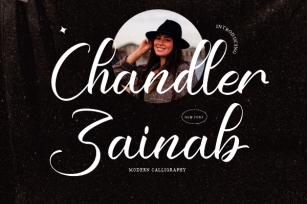 Chandler Zainab Font Download