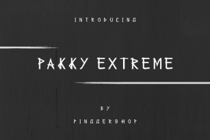 Pakky Extreme Font Download