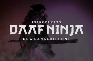 Daaf Ninja Font Font Download