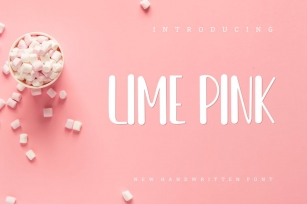 Lime Pink Font Font Download