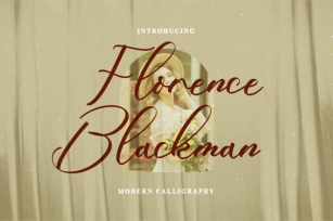 Florence Blackma Font Download