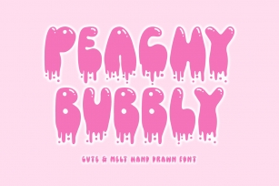 Peachy Bubbly Font Download