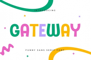 Gateway - Funny Sans Serif Font Font Download