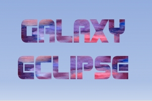 Galaxy Eclipse Font Download