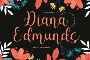 Diana Edmunds Font Download