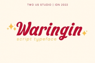 Waringin - Script Typeface Font Download