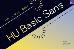 HU Basic Sans / 20% OFF Font Download