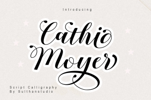 Cathi moyer Font Download