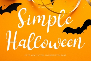 Simple Halloween Font Download