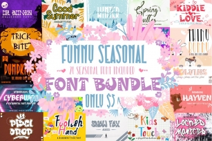 Funny Seasonal Bundles Font Download