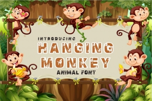 Hanging Monkey Font Download