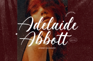Adelaide Abbott Font Download