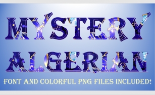 MYSTERY ALGERIAN Font Download