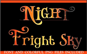 Night Fright Sky Font Download