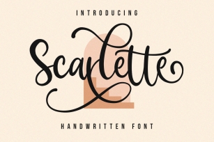 Scarlette Font Download