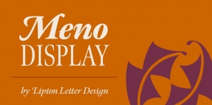 Meno Display Font Download