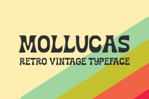 Mollucas - Retro Vintage Typeface Font Download
