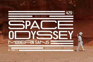 Space Odyssey Font Download