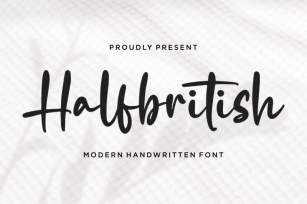 Halfbritish Font Download
