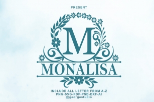 Monalisa Monogram Font Download