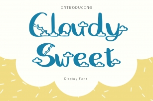 Cloudy Sweet Font Download