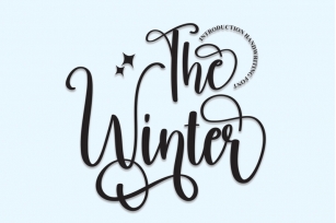 The Winter Font Download
