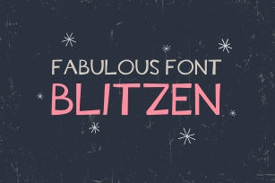 Blitzen Font Download