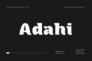 Adahi Font Download