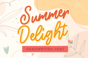Summer Delight Font Download