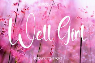 Well Girl Font Download
