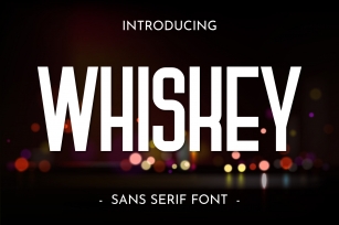 Whiskey Font Download