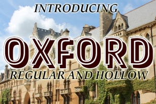 Oxford Font Download