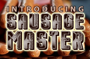 Sausage Master Font Download