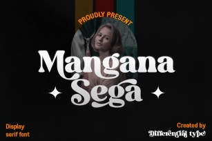Mangana Sega Font Download