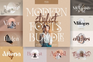 Modern Stylist Bundle Font Download