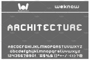 Architecture font Font Download