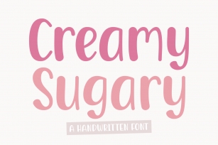 Creamy Sugary Font Download