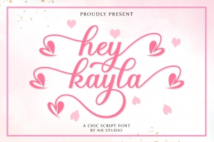 Hey Kayla Font Download